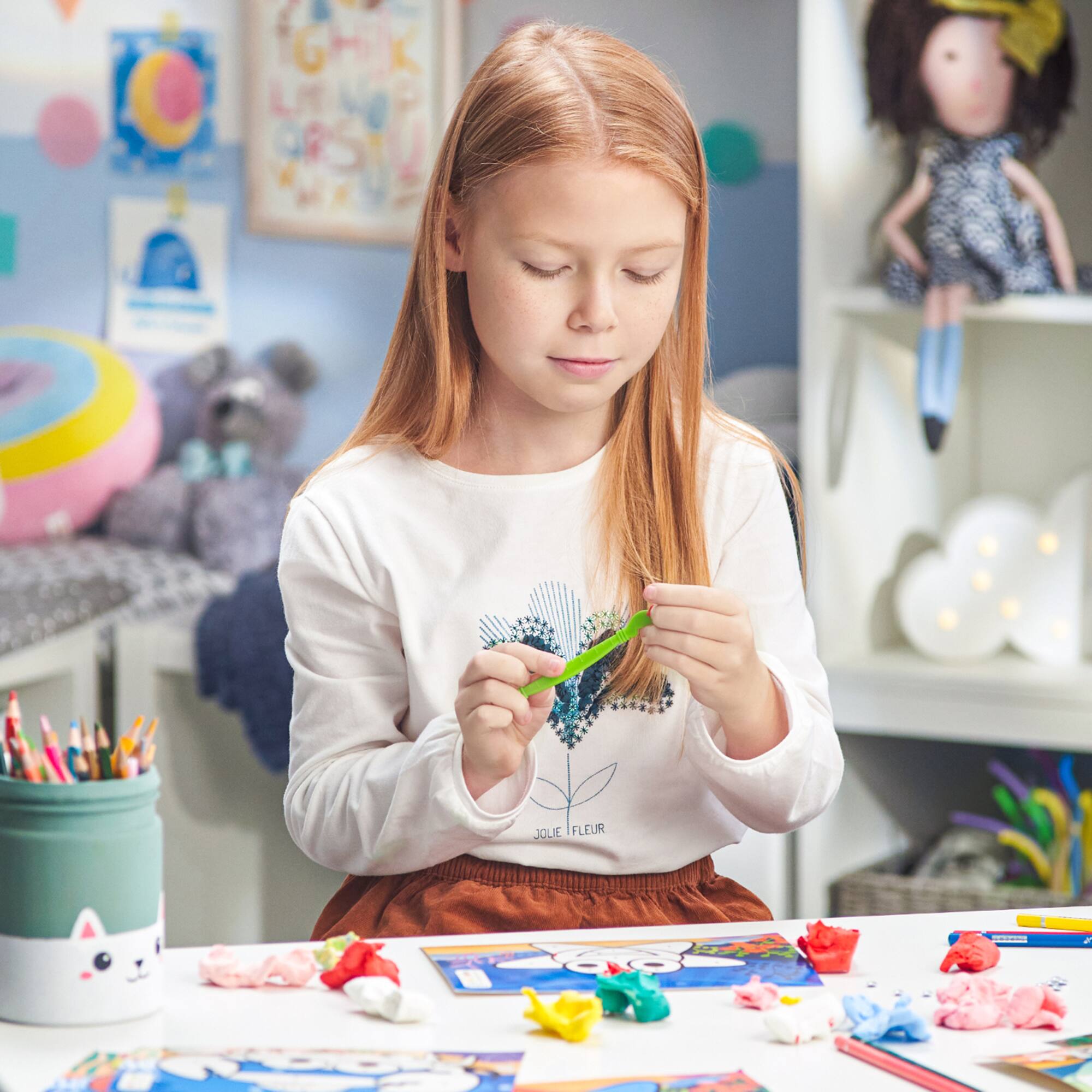 Arteza® Kids Sea Life Clay By Numbers Kit